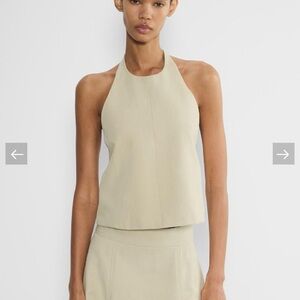 Aritzia Babaton “Prowess Top” in Marconi Beige